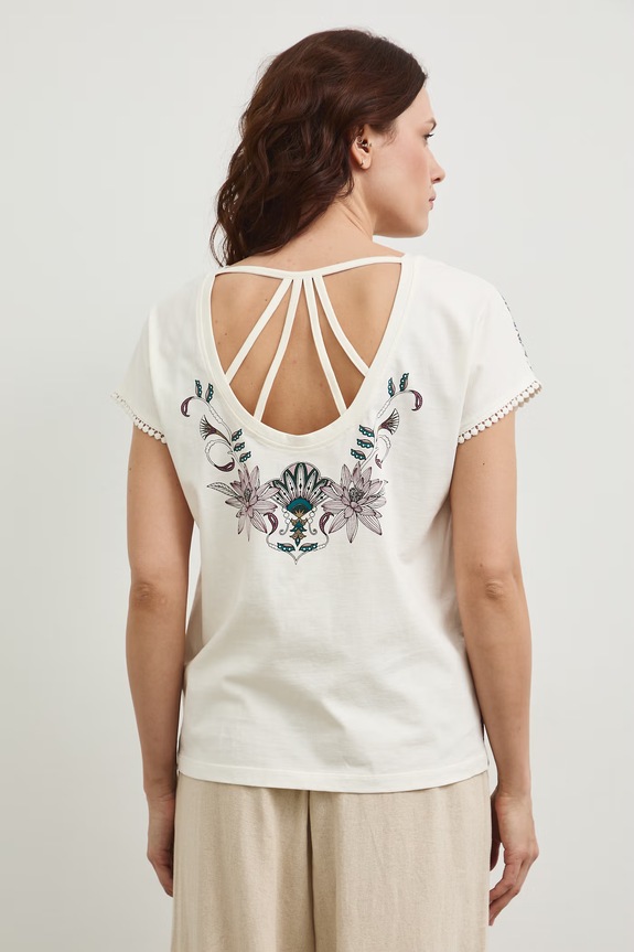 Odzież Medicine t-shirt bawełniany RW25-TSD103 beżowy