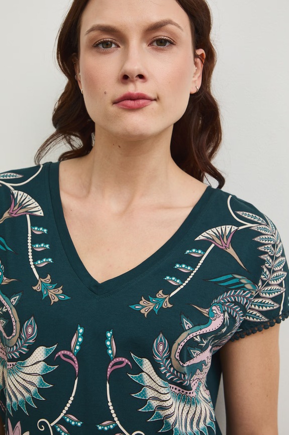 Medicine t-shirt bawełniany zielony RW25-TSD103