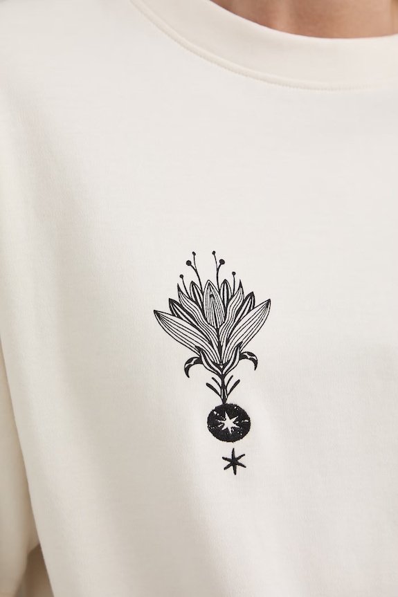 Medicine t-shirt RW25-TSD106 beżowy