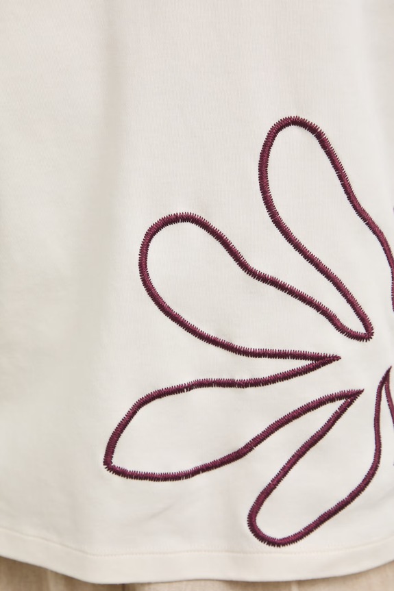 Medicine t-shirt bawełniany RW25-TSD107 beżowy