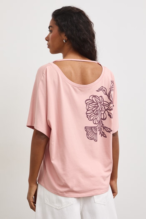 Odzież Medicine t-shirt RW25-TSD108 różowy