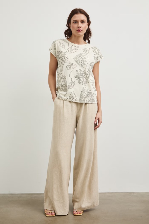 Odzież Medicine t-shirt bawełniany RW25-TSD109 beżowy