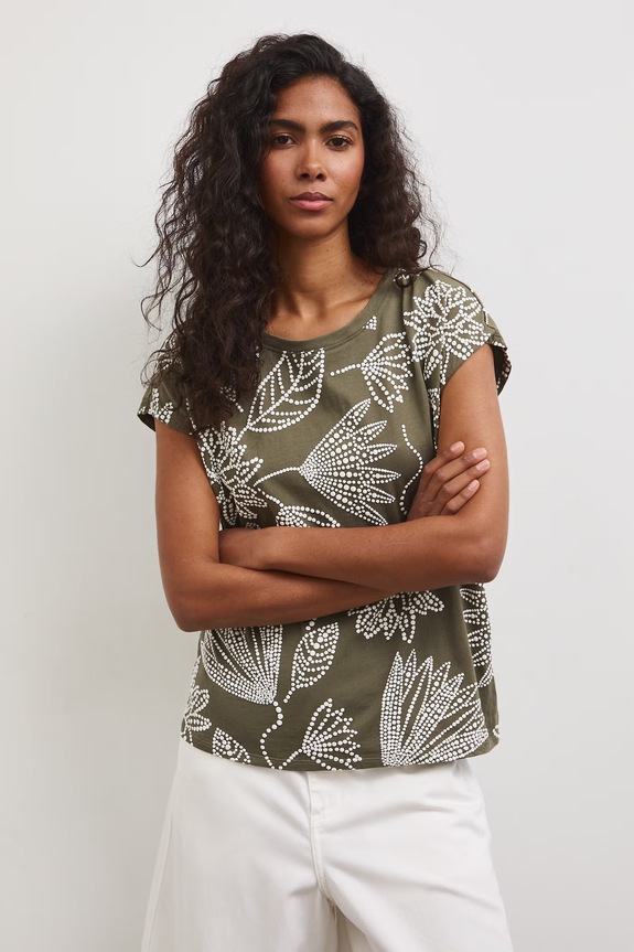 Medicine t-shirt bawełniany RW25-TSD109 zielony RS26