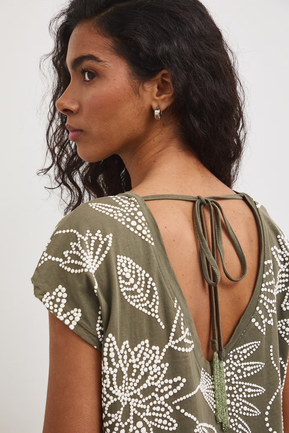 Odzież Medicine t-shirt bawełniany RW25-TSD109 zielony