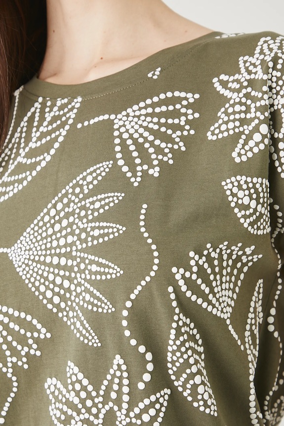 Medicine t-shirt bawełniany RW25-TSD109 zielony