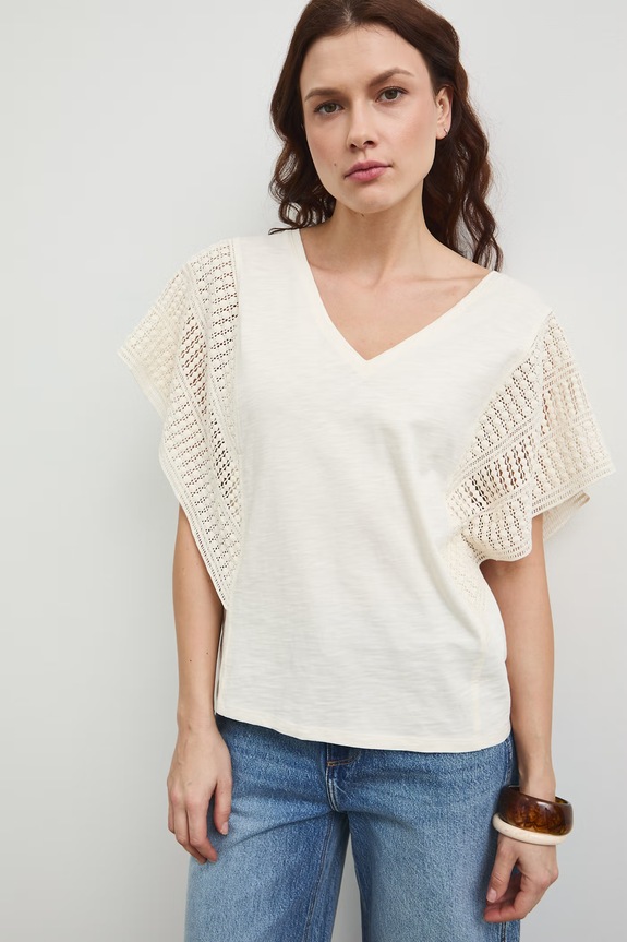 Medicine t-shirt bawełniany dwustronny RW25-TSD110 beżowy RS26