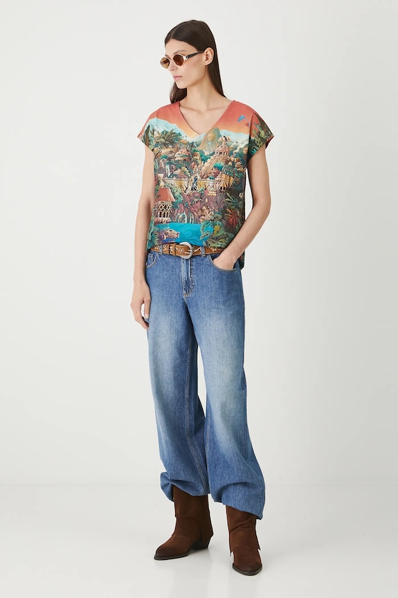 Medicine tricou RW25-TSD253 multicolor RW25