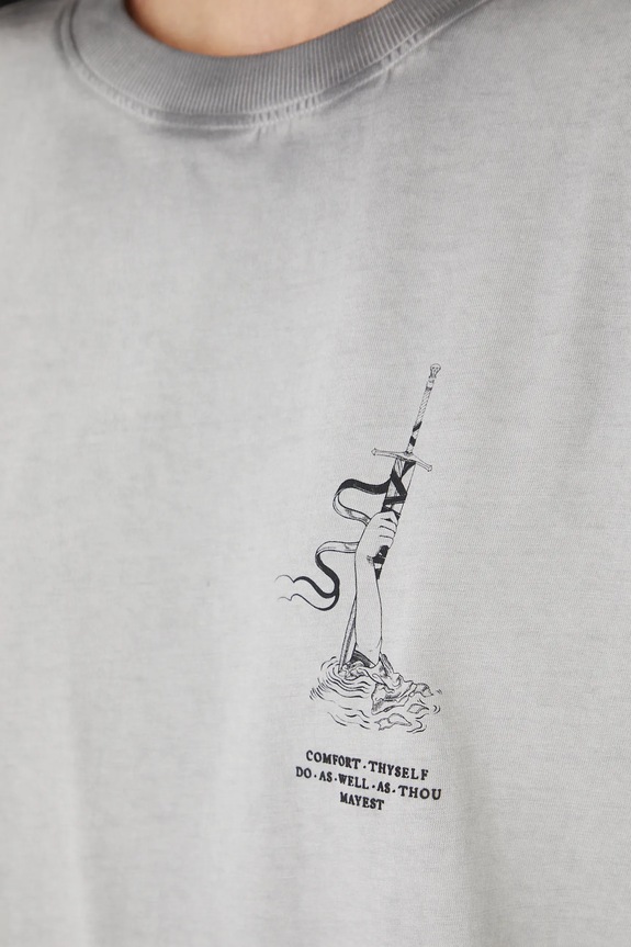 T-shirt bawełniany damski z kolekcji Lands of Legends – Avalon RW25-TSD255