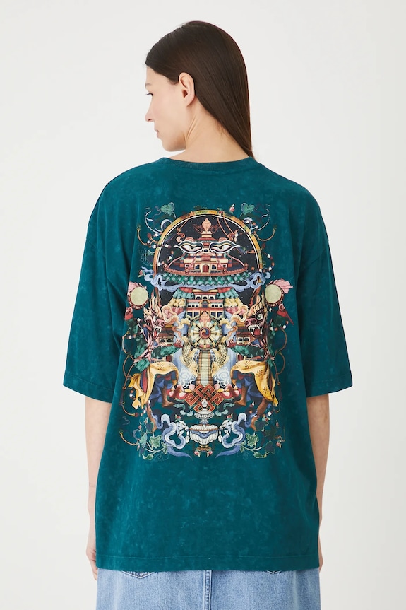 Îmbrăcăminte Medicine tricou din bumbac RW25-TSD256 turcoaz