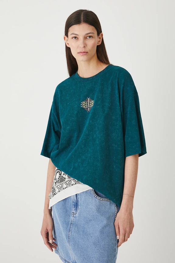 Medicine tricou din bumbac turcoaz RW25-TSD256