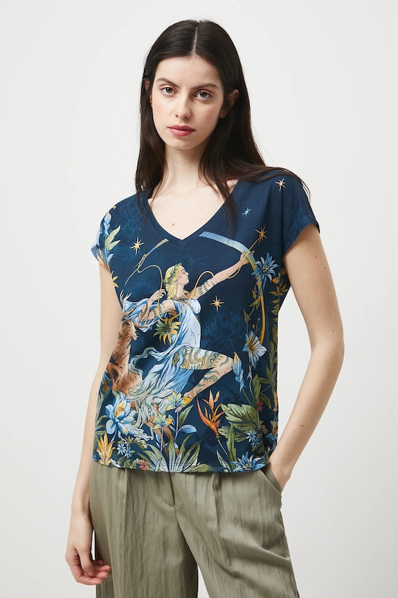 Pamučna majica Medicine šarena RW25-TSD302