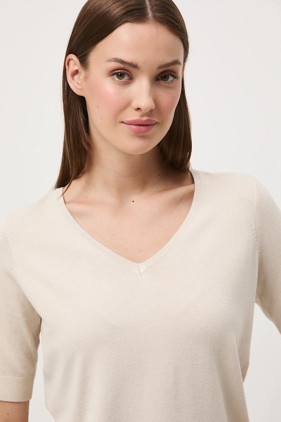 Majica kratkih rukava Medicine bež RW25-TSD306