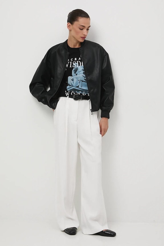Îmbrăcăminte Medicine tricou din bumbac RW25-TSD351 negru