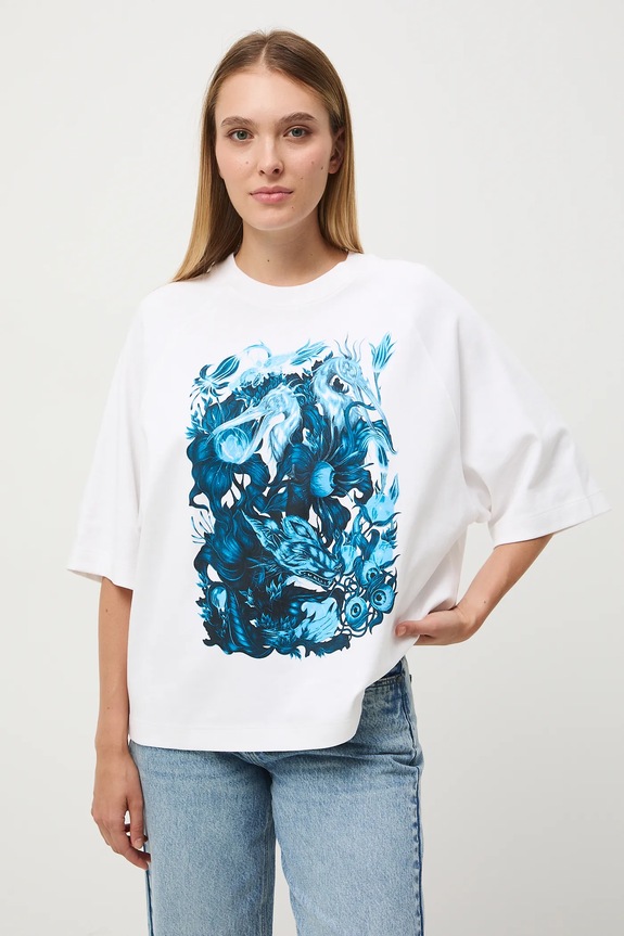 Pamučna majica Medicine RW25-TSD556 bež