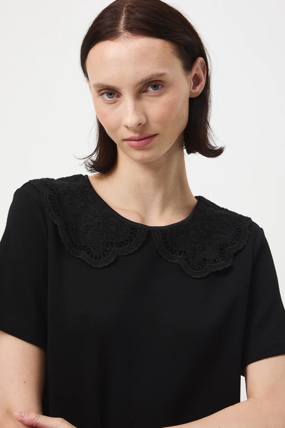 Majica kratkih rukava Medicine natpis crna RW25-TSD900