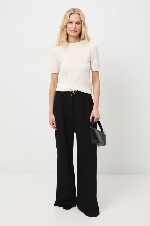 Tričko dámske s prímesou merino vlny a kašmíru RW25-TSDA02 béžová RW25