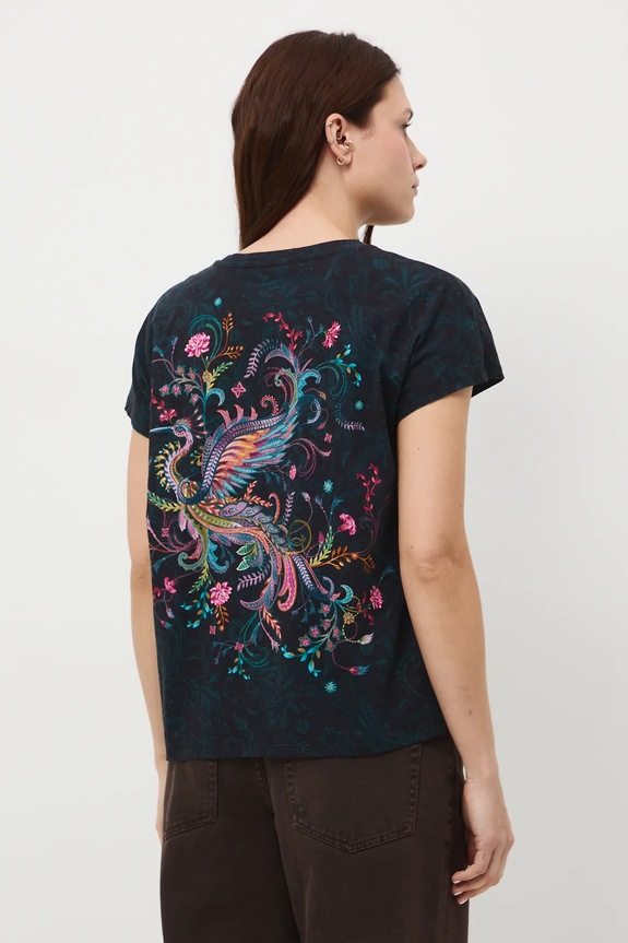 Oblečenie Bavlnené tričko Medicine RW25-TSDC04 čierna