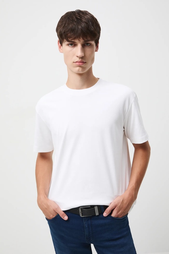 Medicine t-shirt bawełniany bawełna beżowy RW25-TSM051