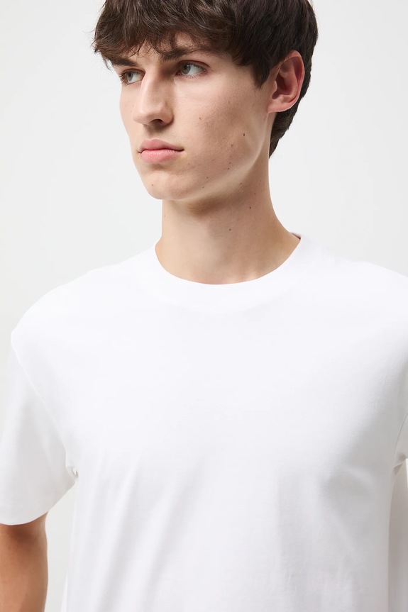 Medicine t-shirt bawełniany beżowy RW25-TSM051