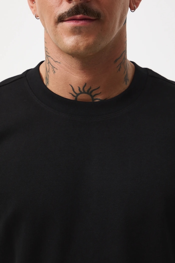 Bombažna kratka majica Medicine RW25-TSM051 črna