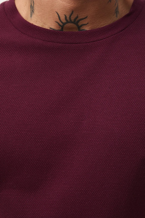 Tričko Medicine RW25-TSM052 burgundské