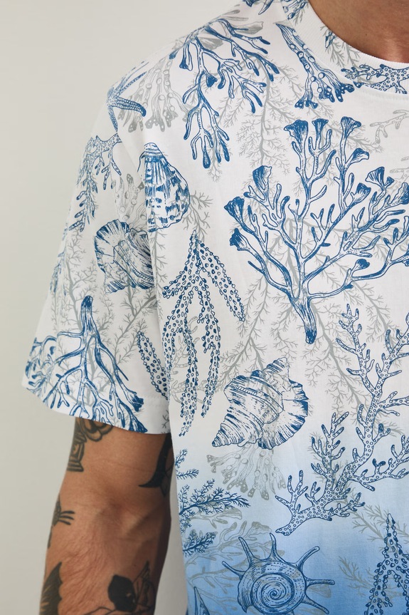 Medicine t-shirt bawełniany RW25.TSM102 niebieski