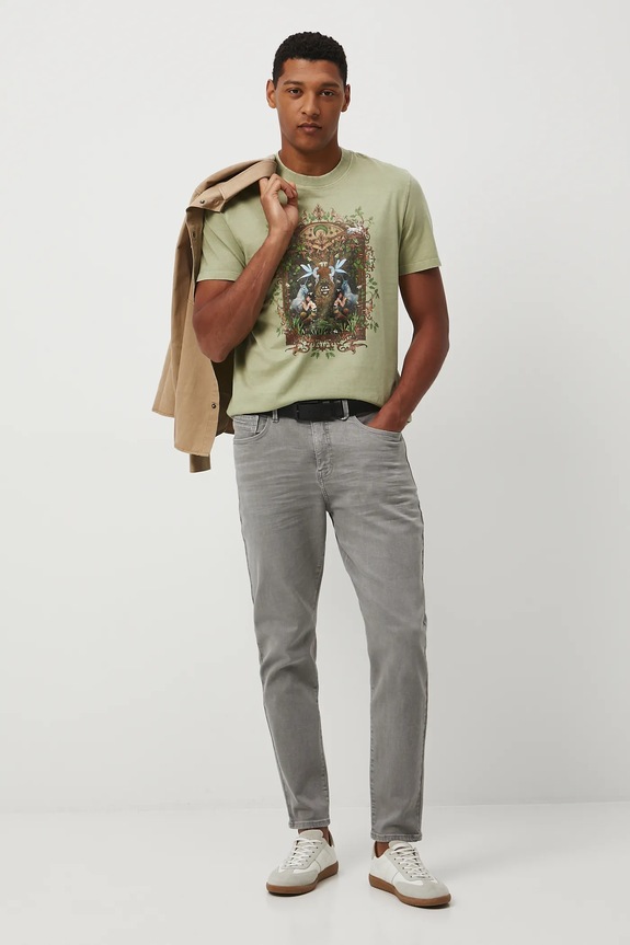 Medicine tricou din bumbac RW25-TSM252 verde RW25