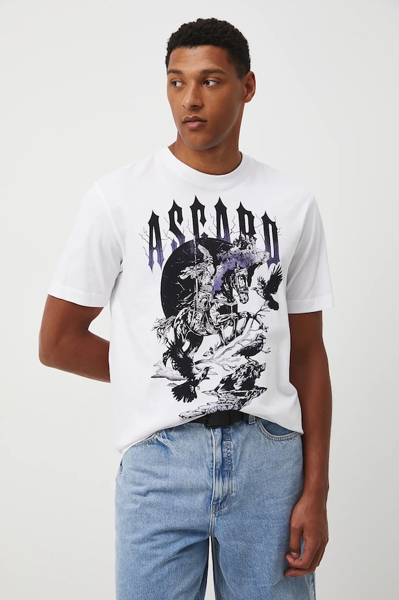 Medicine t-shirt bawełniany RW25-TSM258 biały