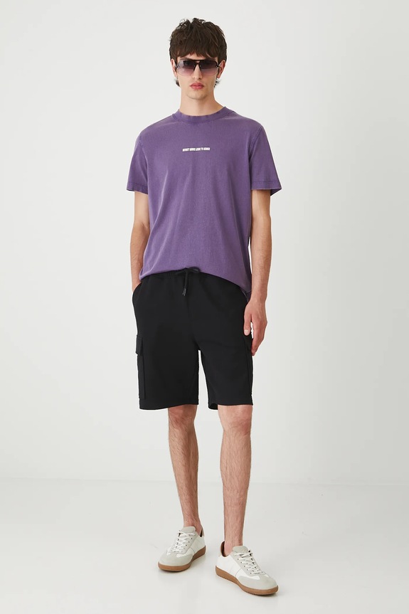 Ρούχα Βαμβακερό μπλουζάκι Medicine RW25-TSM259 μωβ