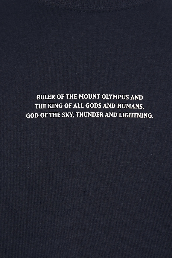 Βαμβακερό μπλουζάκι Medicine RW25-TSM310 σκούρο μπλε