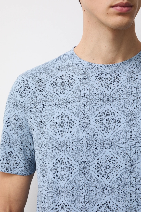 Medicine t-shirt bawełniany RW25-TSM313 niebieski