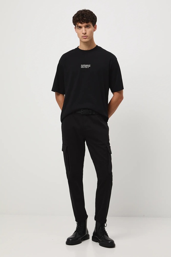 Abbigliamento Medicine t-shirt in cotone RW25-TSM356 nero