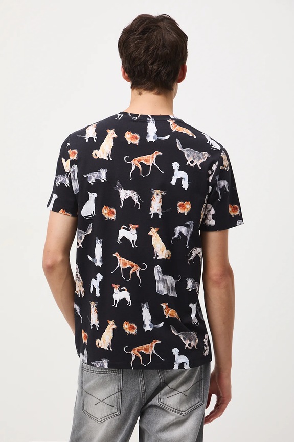 Μπλουζάκι Medicine μαύρο RW25-TSM453