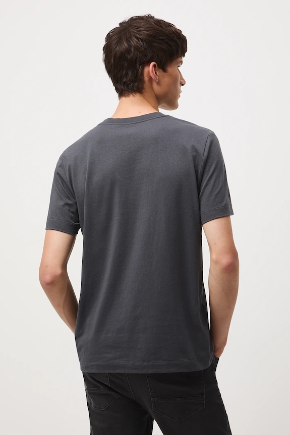 Odzież T-shirt bawełniany męski Yellowstone RW25-TSM470 szary