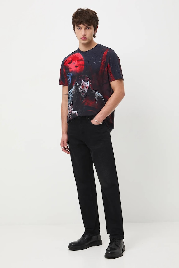Medicine t-shirt wzorzyste multicolor RW25-TSM710