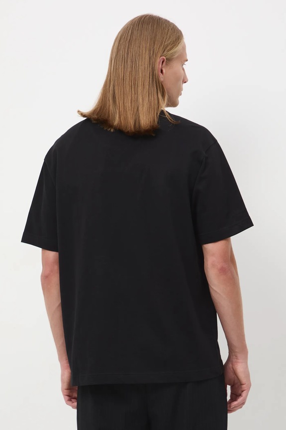 T-shirt bawełniany męski z kolekcji Zamek Królewski na Wawelu x Medicine czarny RW25-TSM851
