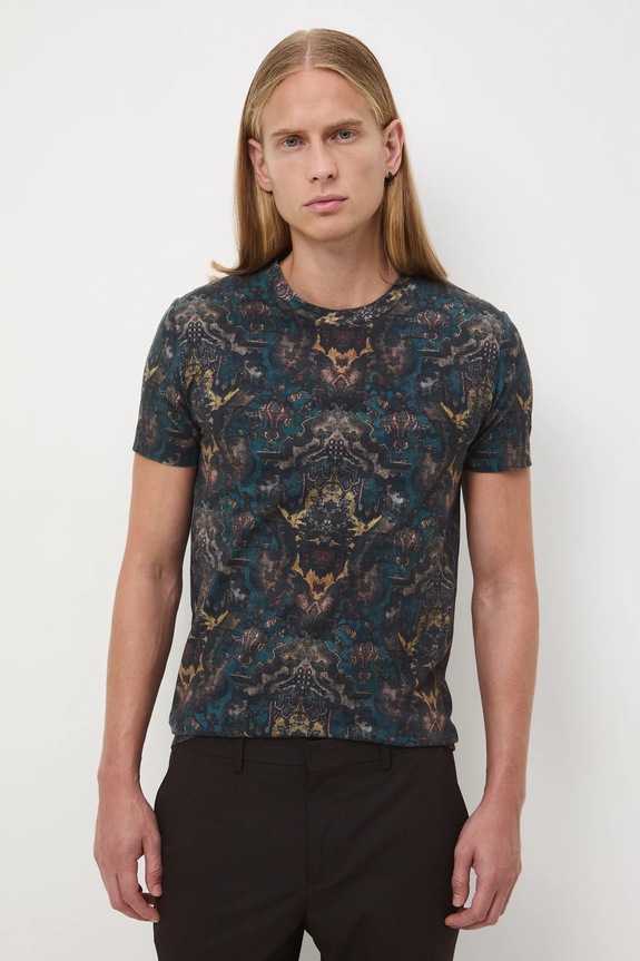 T-shirt męski z kolekcji Zamek Królewski na Wawelu x Medicine multicolor RW25-TSM853