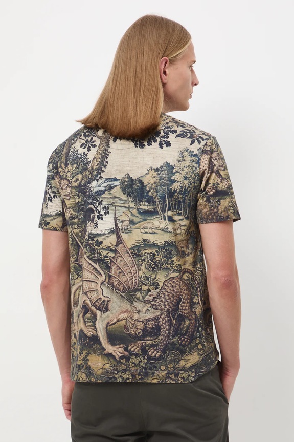 Odzież T-shirt męski z kolekcji Zamek Królewski na Wawelu x Medicine RW25-TSM858 multicolor