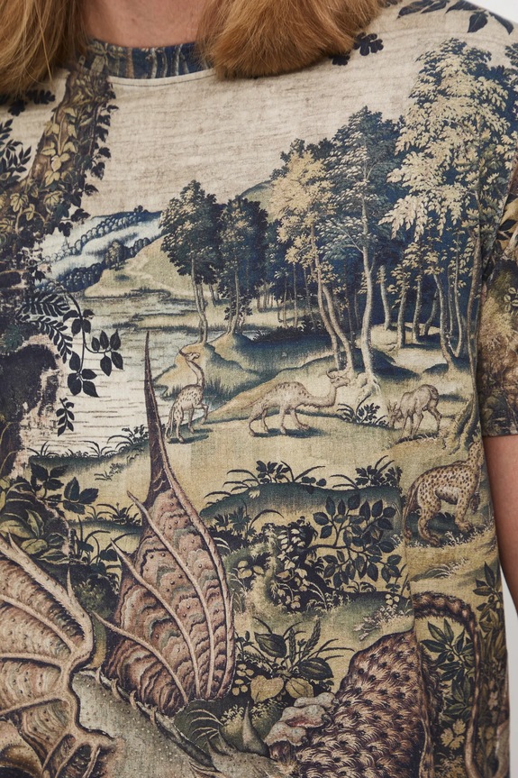 T-shirt męski z kolekcji Zamek Królewski na Wawelu x Medicine RW25-TSM858