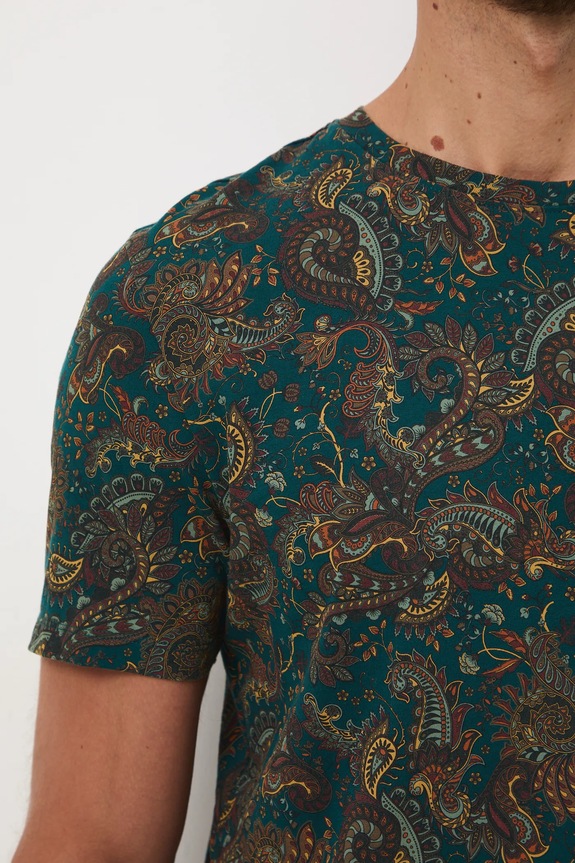 Βαμβακερό μπλουζάκι Medicine RW25-TSMA01 πράσινο