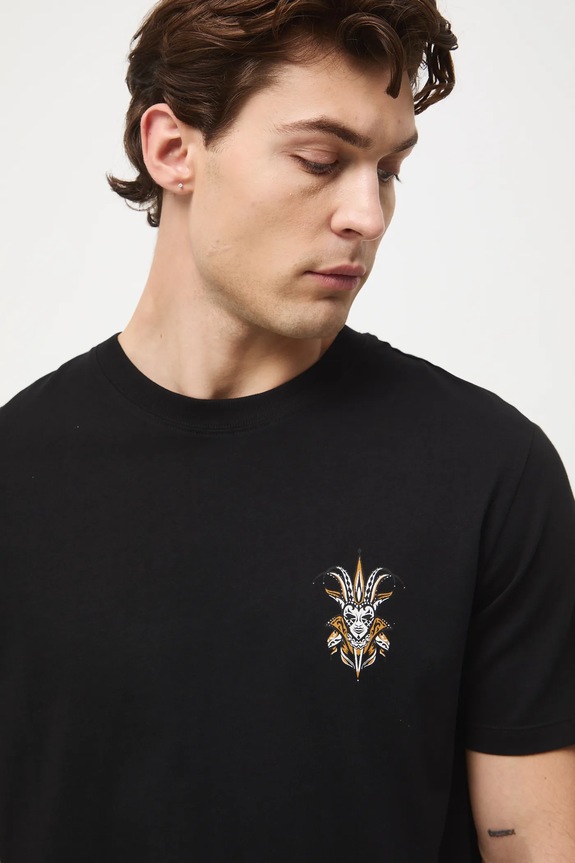 Medicine tricou din bumbac negru RW25-TSMA15