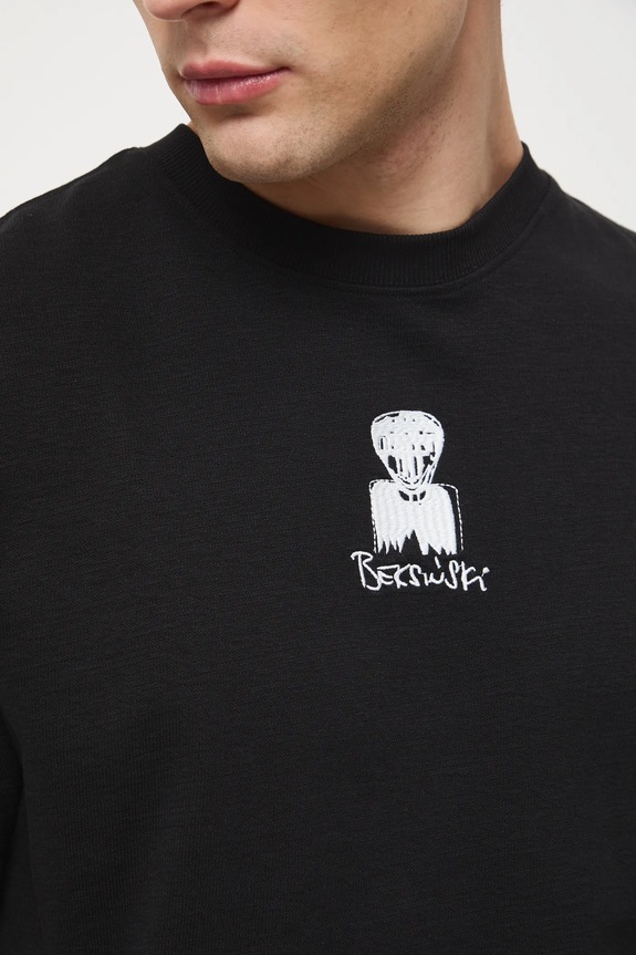 T-shirt bawełniany męski z kolekcji Zdzisław Beksiński x Medicine RW25-TSMA59