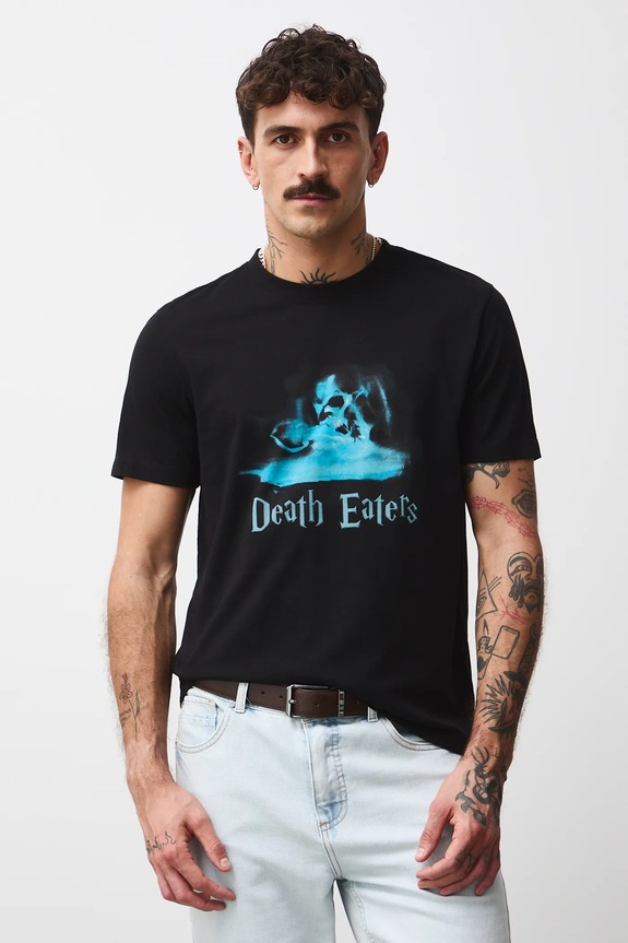 Medicine t-shirt in cotone sovrastampa nero RW25-TSMB54