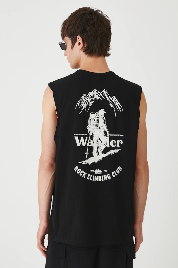 Ρούχα Αμάνικο μπλουζάκι Medicine RW25-TTM202 μαύρο