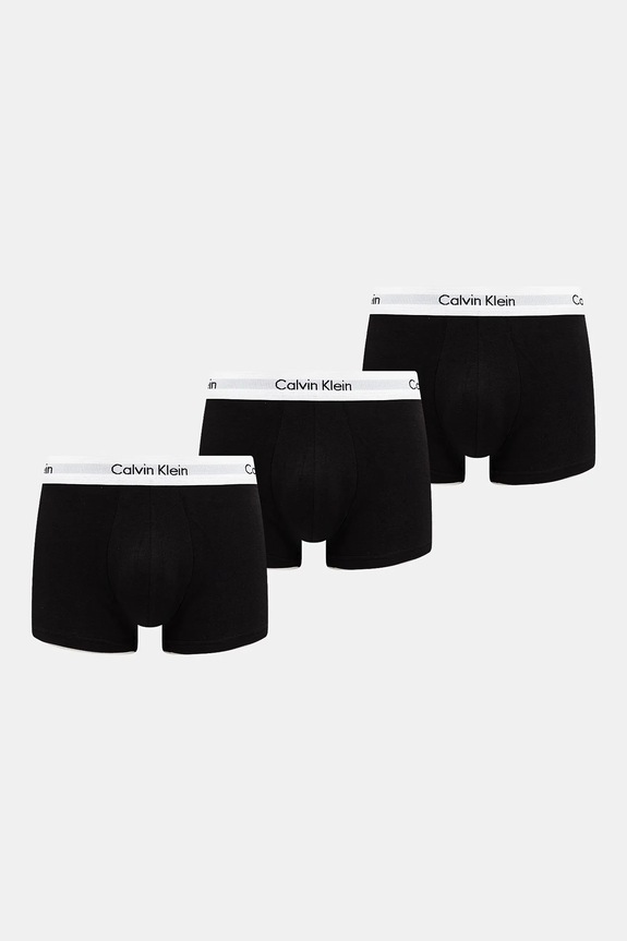 Calvin Klein Underwear - Μποξεράκια (3-pack) εφαρμοστό σορτς μπόξερ μαύρο U2664G