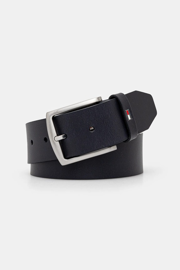 Tommy Hilfiger - Bőr öv New Denton fekete E367863162