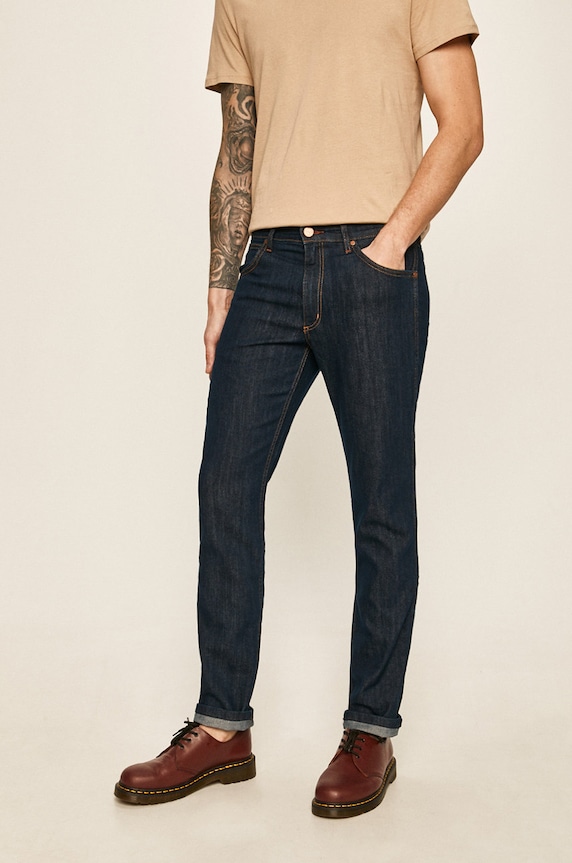 Wrangler - Jeanși Greensboro Ocean bleumarin W15Q2655Z