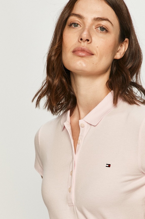 Tričko Tommy Hilfiger růžová 1M57636661
