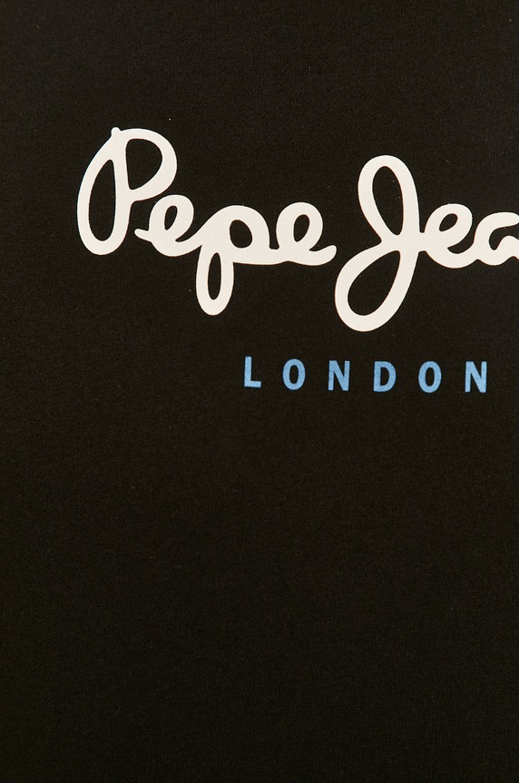 Pepe Jeans - T-shirt Eggo PM500465.. černá
