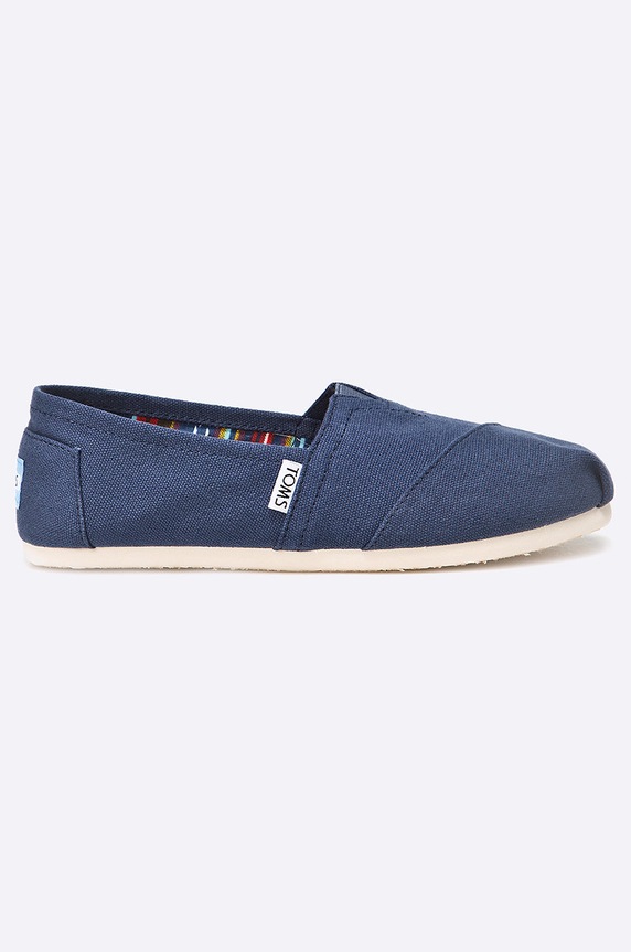 Toms - Espadrilles Canvas Classic textil sötétkék 10000873